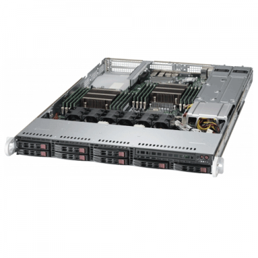 Supermicro SYS-1027R-72RFTP 1U Rackmount - Angle