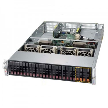 Supermicro 2U Rackmount SYS-2028U-E1CNRT+ Angle