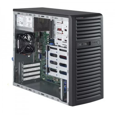 Supermicro Mid-Tower SuperServer SYS-5039D-i - Angle