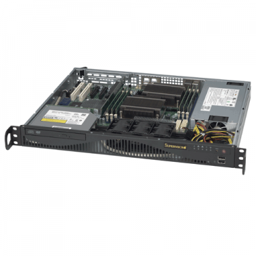 Supermicro 1U Rackmount SYS-6016T-MR - Angle
