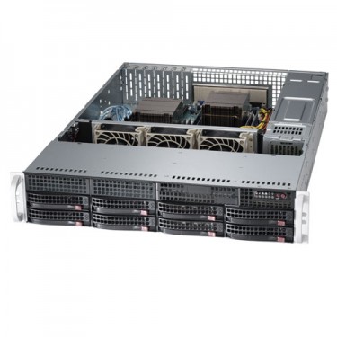Supermicro 2U Rackmount SYS-6027R-TDARF - Angle