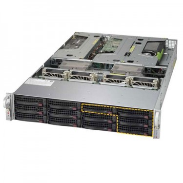 Supermicro 2U Rackmount 6028UX-TR4 - Angle