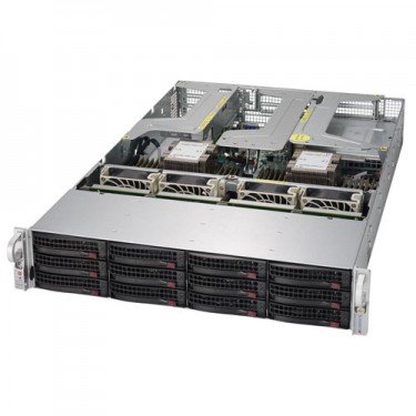 Supermicro 2U Rackmount SYS-6029U-TR4 - Angle