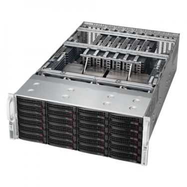 Supermicro 4U Rackmountable Tower SYS-8048B-TR4F SuperServer - Angle