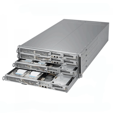 Supermicro 4U Rackmount SYS-F618H6-FT+ Angle