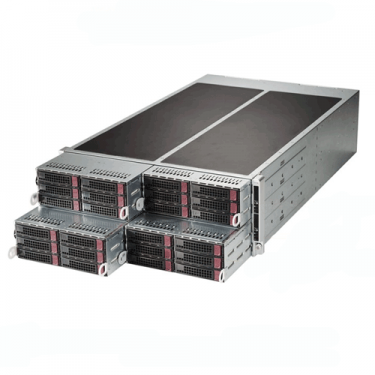 Supermicro 4U Rackmount SuperServer SYS-F628R3-R72BPT+ Angle