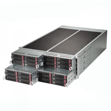 Supermicro 4U Rackmount SuperServer SYS-F628R3-RC0BPT+ Angle