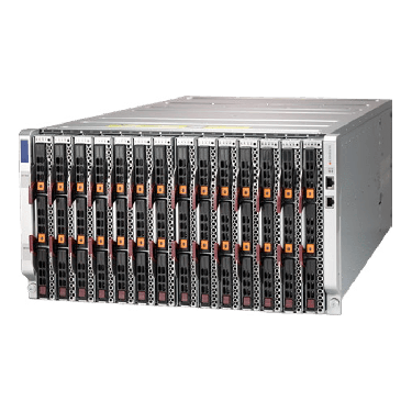 Supermicro SuperBlade Enclosure SBE-614E-622 Angle