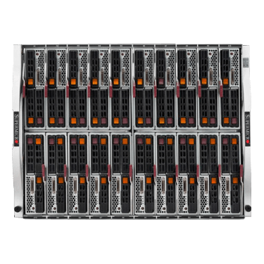 Supermicro SuperBlade Enclosure SBE-820JB-422 Front