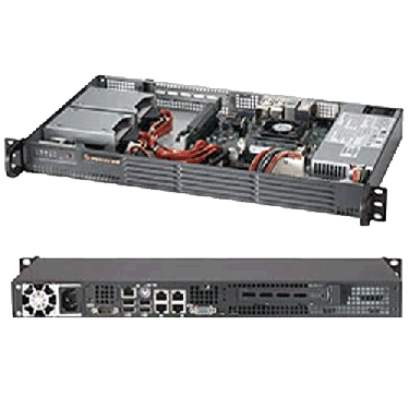 Supermicro Mini 1U Chassis CSE-504-203B