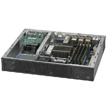 Supermicro Mini-ITX Chassis CSE-E300 - Angle