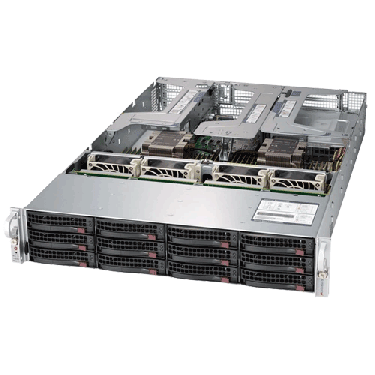 Supermicro Ultra SuperServer SYS-6029UZ-TR4+ Angle