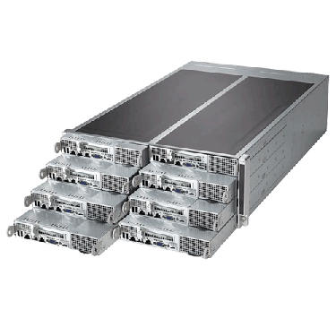 Supermicro FatTwin SuperServer SYS-F618R3-FTL - Angle