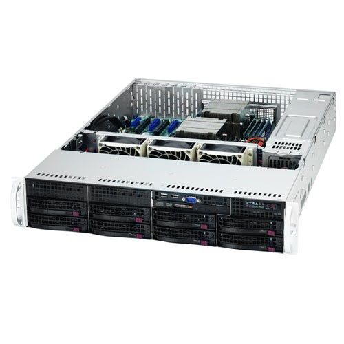 Supermicro Rack Mounted Router Supermicro SYS-6027R-3RF4+ 2U Rackmount SuperServer Barebone