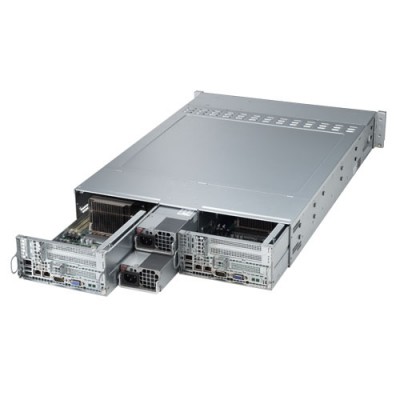 Supermicro 2U Rackmount SYS-2027TR-D70QRF - Angle