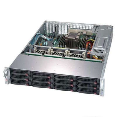 Supermicro 2U Rackmount SSG-5029P-E1CTR12L - Angle