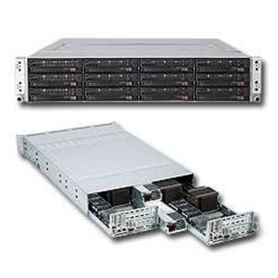Supermicro 2U MultiNode Rackmount Server SYS-6026TT-HDIBXRF 