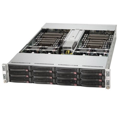 Supermicro 2U Rackmount SYS-6027TR-HTQRF - Angle