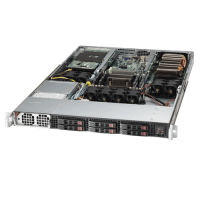 Supermicro 1U Rackmount SuperServer SYS-1017GR-TF - Angle