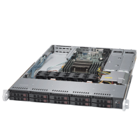 Supermicro 1U Rackmount SuperServer SYS-1018R-WC0R - Angle