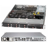 Supermicro 1U Rackmount SYS-1027R-73DAF - Angle