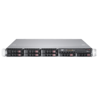 Supermicro 1U Rackmount SYS-1027R-73DBRF - Front