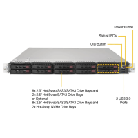 Supermicro SYS-1028UX-LL1-B8  Front