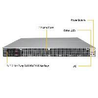Supermicro 1U Rackmount Server SYS-1029GQ-TXRT-FrontView