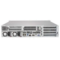 Supermicro 2U Rackmount SYS-2028U-E1CNRT+ Rear