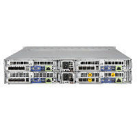 Supermicro 2U Rackmount A+ AMD EPYC Server AS -2123BT-HNR Rear