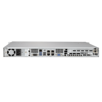 Supermicro 1U Racknount SuperServer SYS- 5018D-MTLN4F - Rear