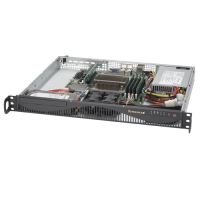 Supermicro 1U Rackmount SuperServer SYS-5019S-ML - Angle