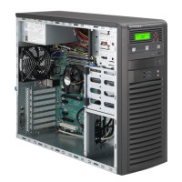Supermicro Mid-Tower SuperWorkstation SYS-5037A-iL - Angle