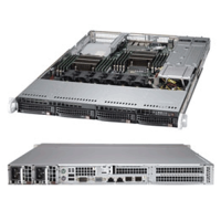 Supermicro 1U Rackmount 6017R-72RFTP - Angle