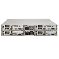 Supermicro 2U Rackmount SYS-6027TR-HTQRF - Rear