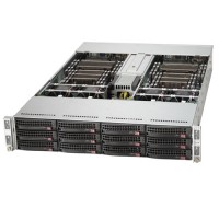 Supermicro 2U Rackmount SYS-6027TR-HTQRF - Angle