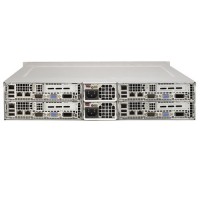 Supermicro 2U Rackmount SYS-6027TR-HTRF - Rear