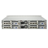 Supermicro 2U Rackmount SYS-6028TP-HC0R-SIOM - Rear