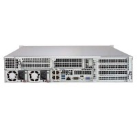 Supermicro 2U Rackmount SYS-6028U-E1CNR4T+ Rear