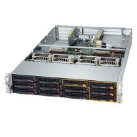 Supermicro 2U Rackmount SYS-6028U-TNR4T+ Angle