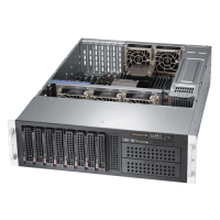 Supermicro 3U Rackmount SuperServer SYS-6037R-72RF - Angle