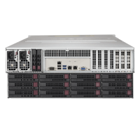 Supermicro 4U Rackmount SuperServer SSG-6048R-E1CR72L - Rear