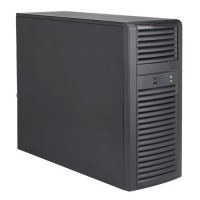 Supermicro Mid-Tower SuperWorkstation SYS-7038A-I - Angle