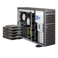 Supermicro 4U GPU Rackmountable SuperWorkstation SYS-7047GR-TRF 
