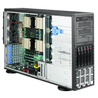 Supermicro 4U Rackmountable Tower SuperServer SYS-8047R-7RFT+ Angle