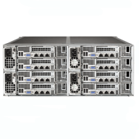 Supermicro 4U Rackmount SuperServer SYS-F618R2-R72PT+ Rear