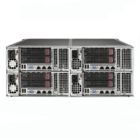 Supermicro 4U Rackmount SuperServer F628R3-RTBN+ Rear
