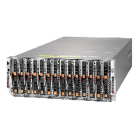 Supermicro SuperBlade Enclosure SBE-414EB-222 Angle