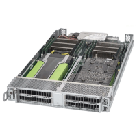 Supermicro GPU / Xeon Phi SuperBlade SBI-7128RG-F Angle