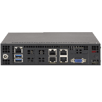 Supermicro Mini-ITX Chassis CSE-101F -Rear